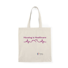 Load image into Gallery viewer, Housing is Healthcare - Natural Tote Bag
