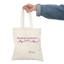 Load image into Gallery viewer, Housing is Healthcare - Natural Tote Bag
